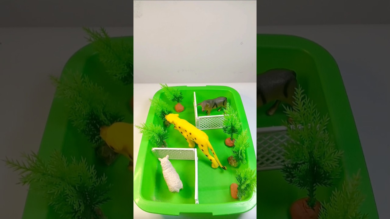 Satisfying Video, Animal toys, Asmr, Oddly