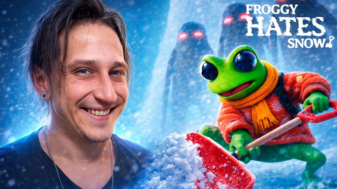 🔥 ЭТОТ ЛЯГУШОНОК НЕНАВИДИТ СНЕГ! | FROGGY HATES SNOW