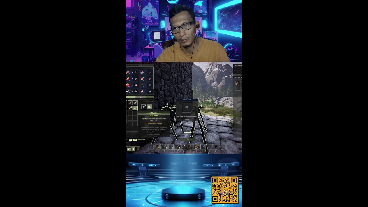 🔴 LIVE ICARUS OPEN WORLD – Crafting, Farming, dan Perang Lawan Predator! #9