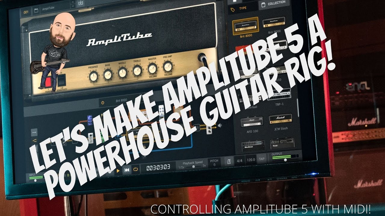 Давайте превратим AMPLITUBE 5 в мощный гитарный комплект | Управление Amplitube 5 через MIDI
