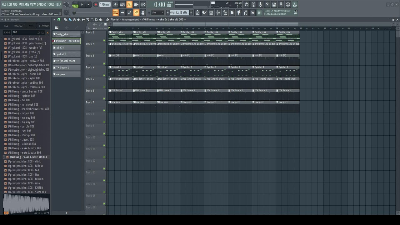 making a beat