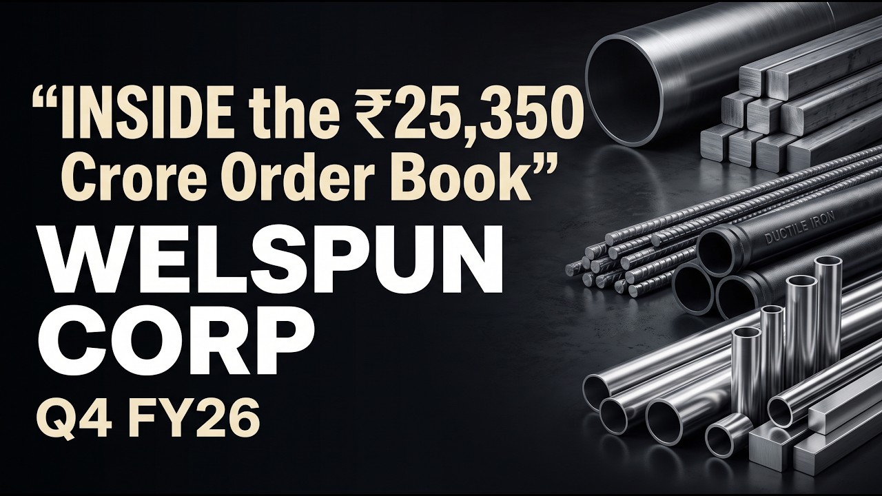 WELSPUN CORP Share: INSIDE the ₹25,350 Crore Order Book | Q4 FY26 |