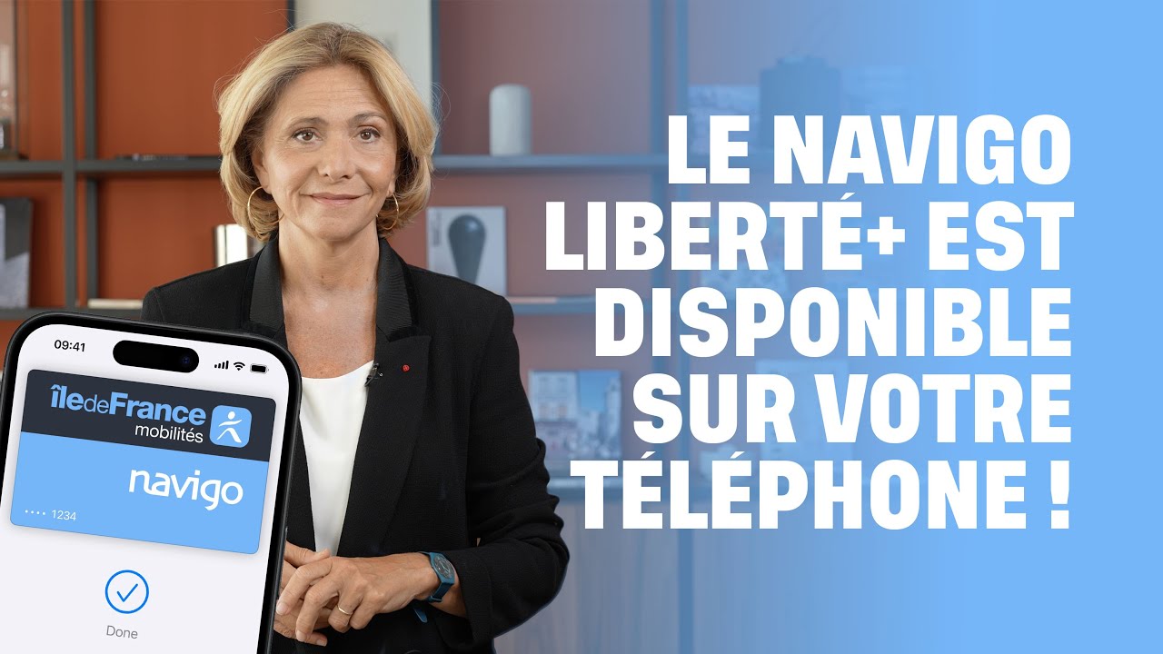Le Navigo Liberté+ est disponible sur votre téléphone !