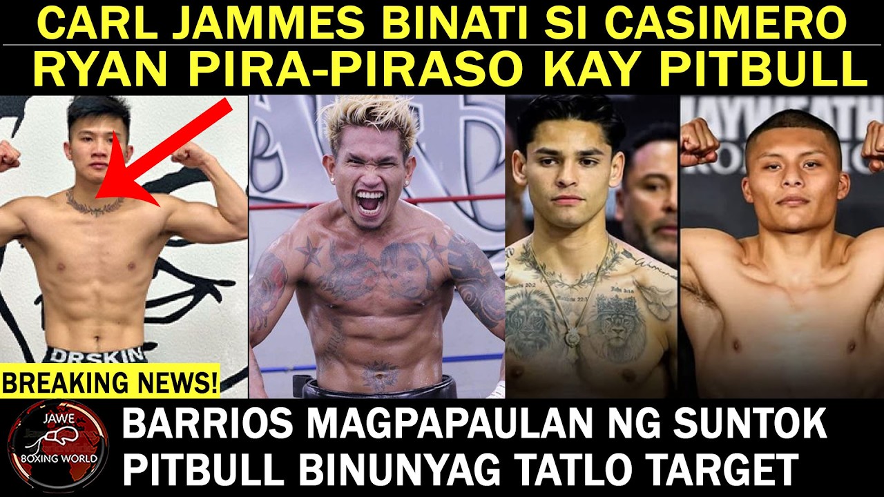 Carl jammes Martin BINATI si CASIMERO | Ryan Pira-pirasohin Ni Isaac Cruz | Barrios Paulanan Si Ryan