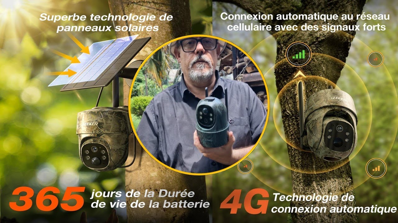 iZEEKER 4G LTE Solaire, la caméra parfaite?