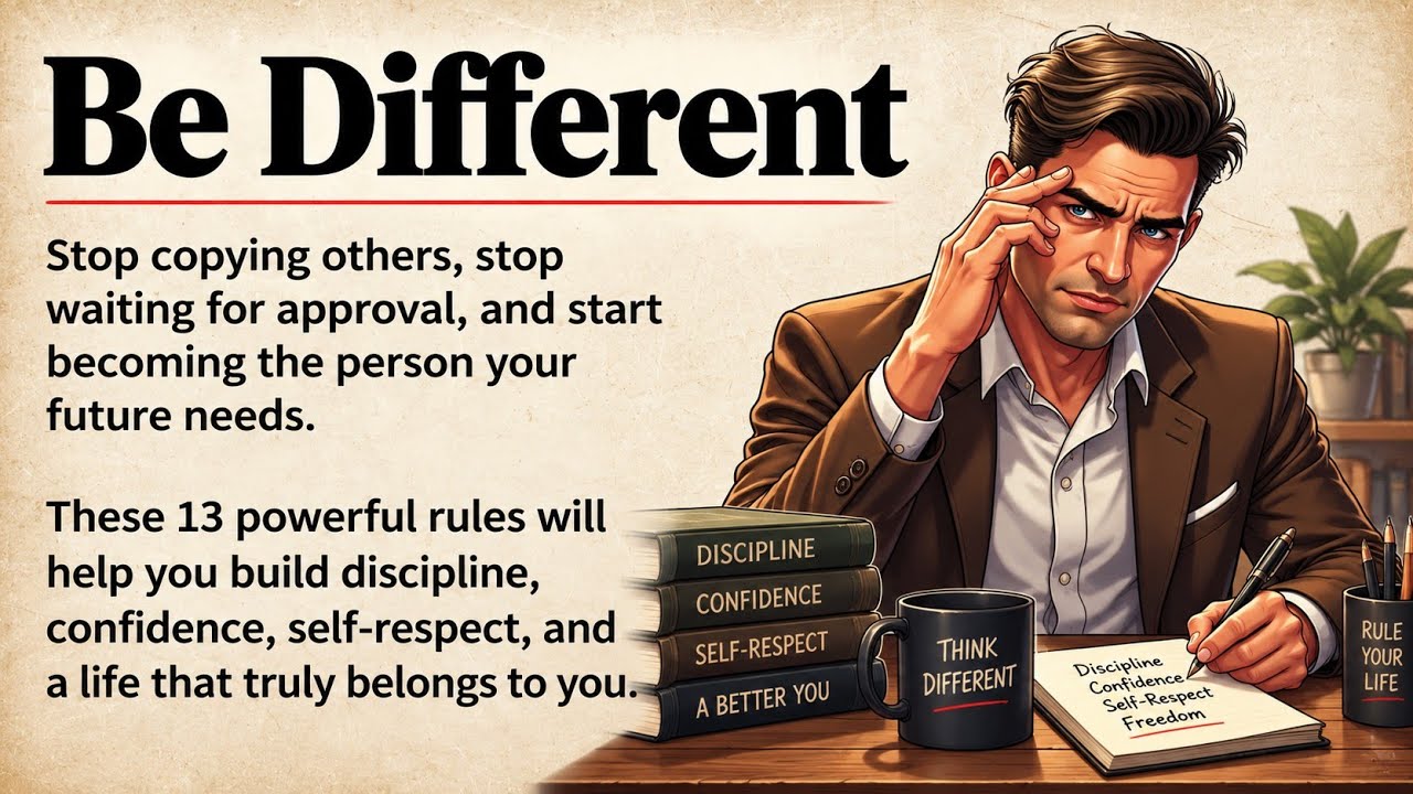 Be Different: Rules To Build Your Own Life | Graded Reader | Learn English With Motivation 🔥