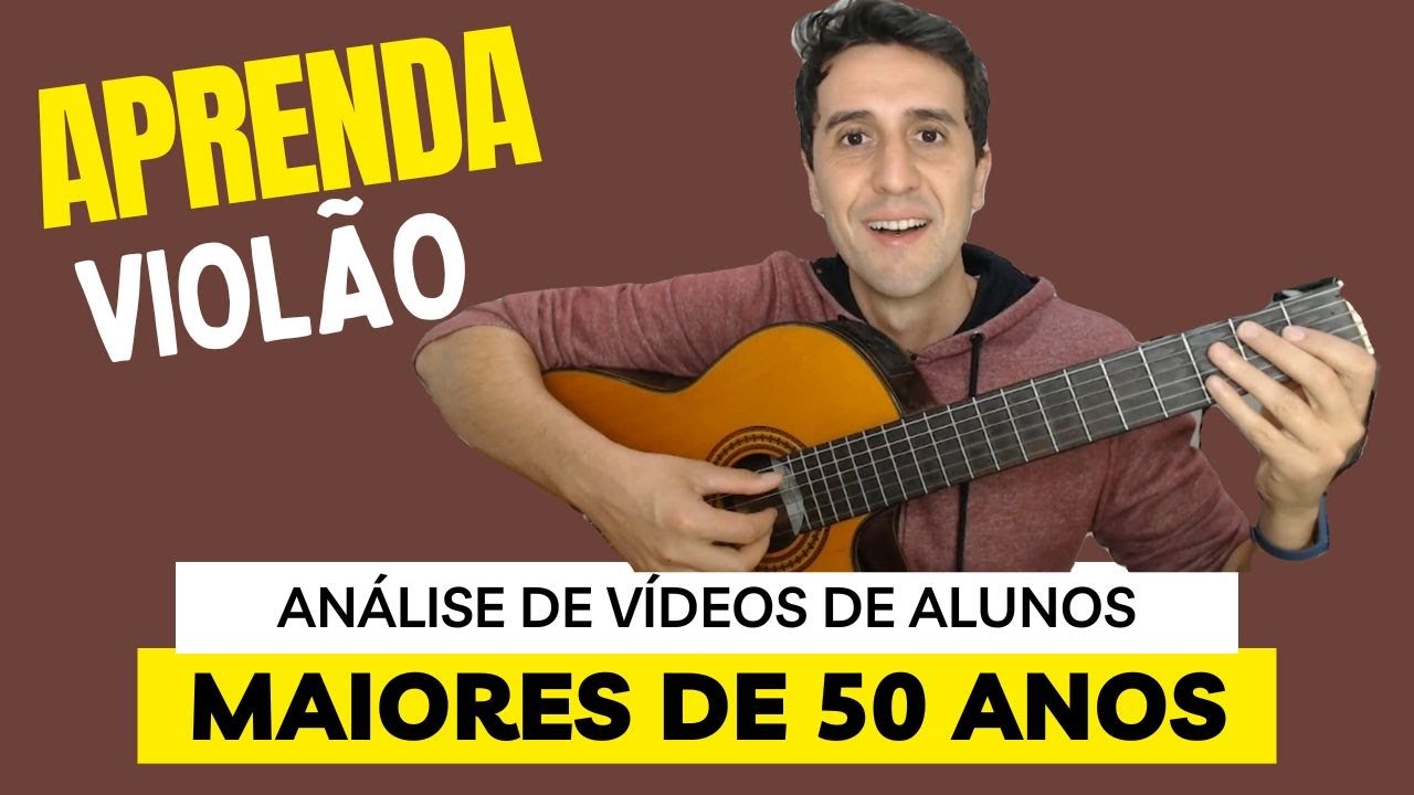 Se voc&ecirc; quer aprender viol&atilde;o ap&oacute;s os 50 anos assista a esta aula completa