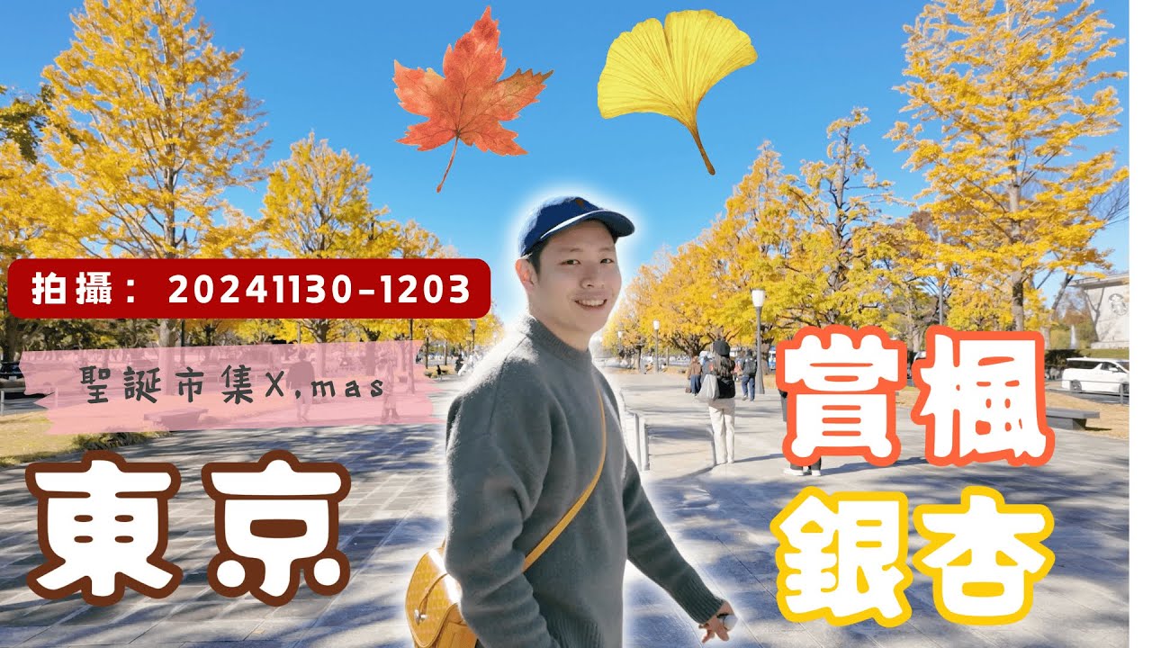 東京必逛１４！東京銀杏不追會後悔+聖誕市集 東大PK昭和公園 🆈 yy生活誌