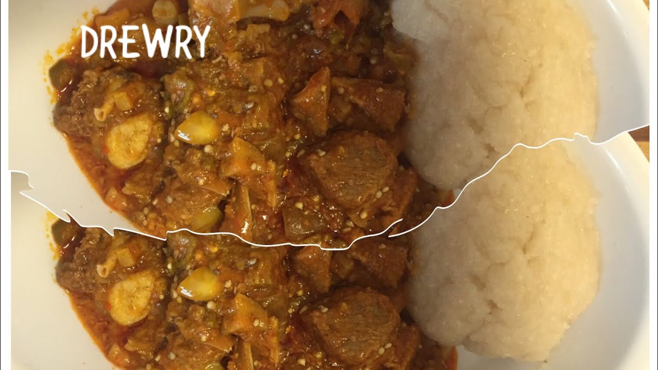 DELICIOUS AND BEST GHANA OKRO STEW RECIPE