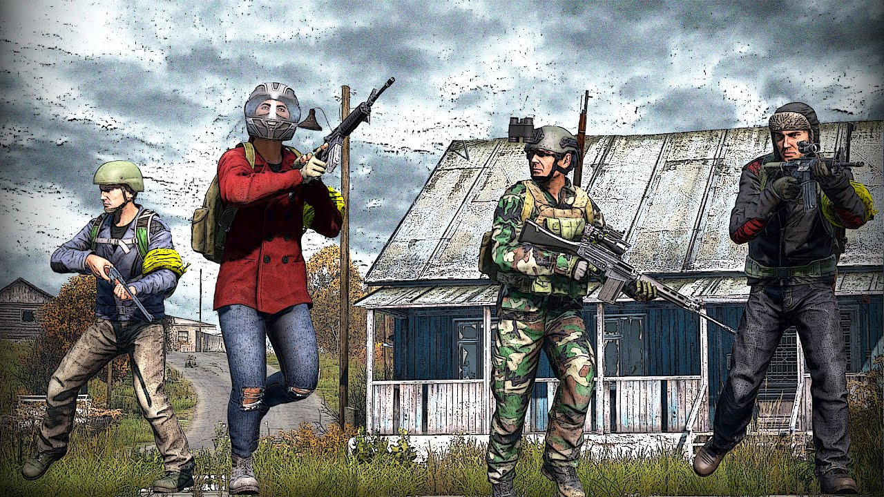 How to win a 4 vs 1! (DayZ Moments #32)