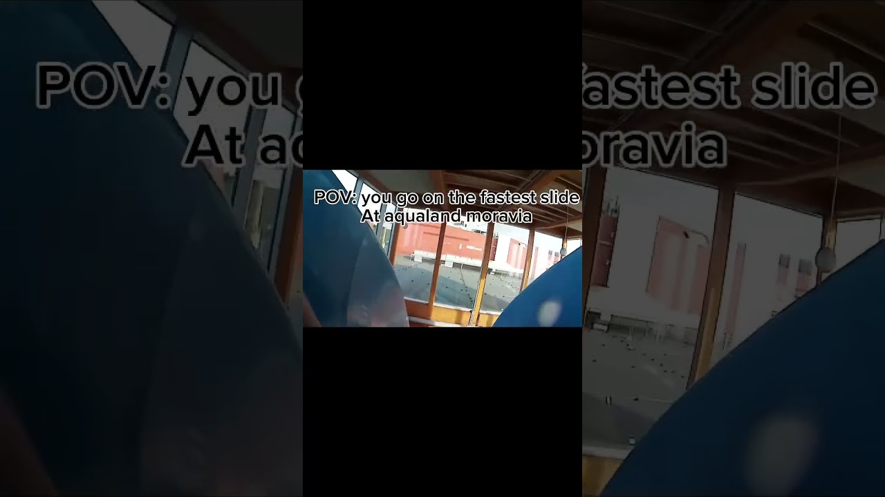 Kamikadze water slide💦 at aqualand moravia🇨🇿 #waterslide #waterpark #fyp #foryou #blowup #viral