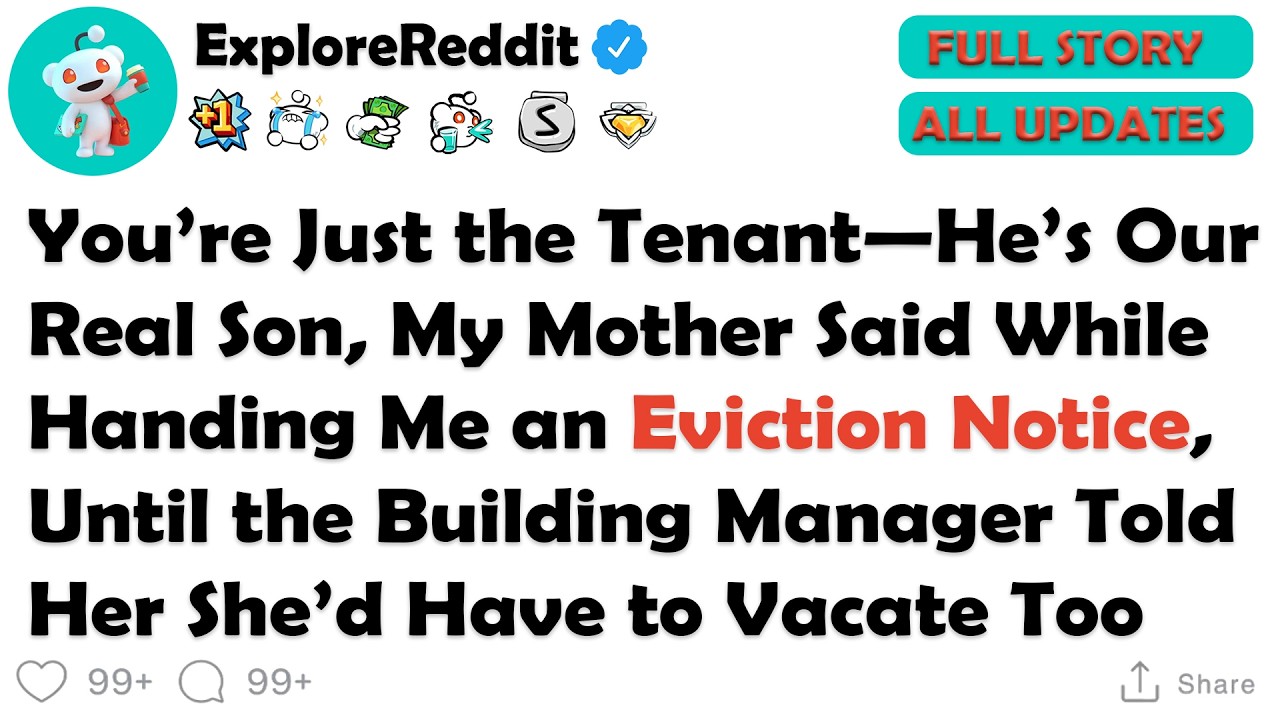 My Mother Called Me “Just the Tenant” and Served Me an Eviction Notice for Her Real Son—But...
