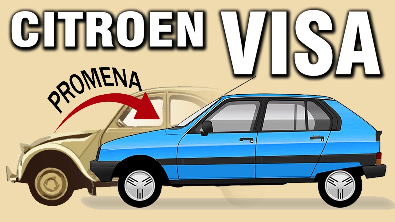Kada Citroen REŠI DA SE MODERNIZUJE - Citroen Visa