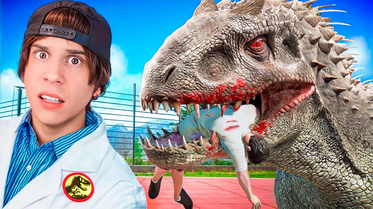 Metí un INDOMINUS REX en mi Parque Jurásico