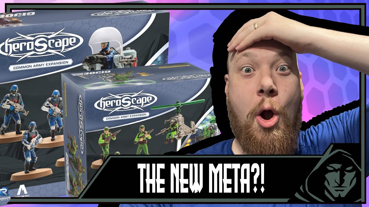 Распаковка набора Heroscape Age of Annihilation: G.I. JOE Commons!