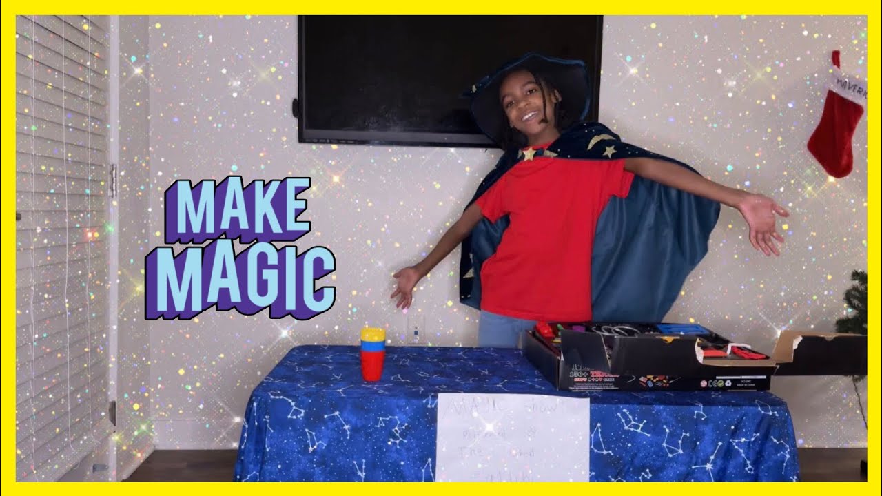 Cali’s Magic Show! | Magic for Kids 