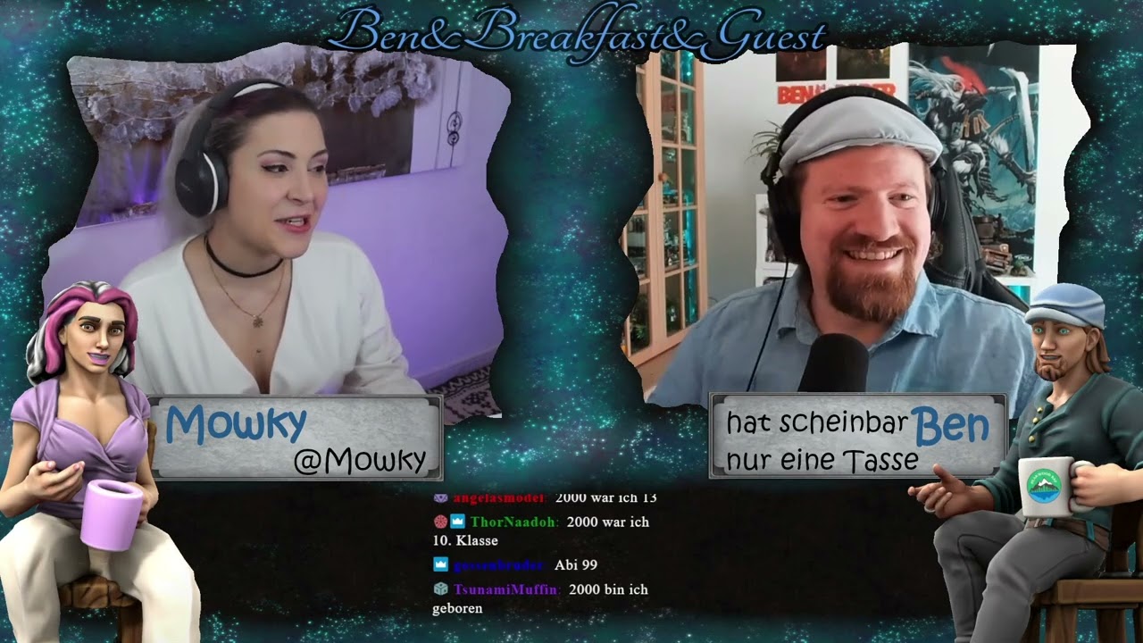 Ben & Breakfast & @MowkyTV