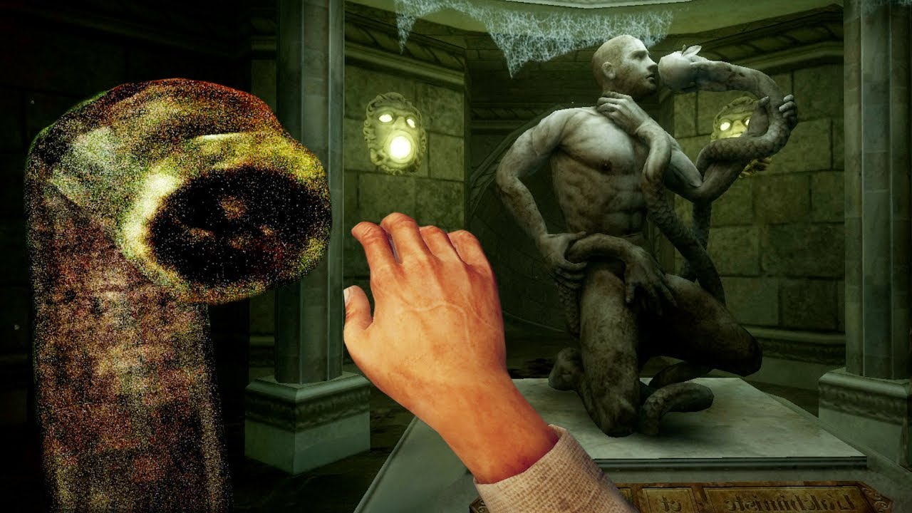 Caput Mortum - A QWOP-Like First Person Survival Horror Game Where The Analog Stick Moves Your Hand!