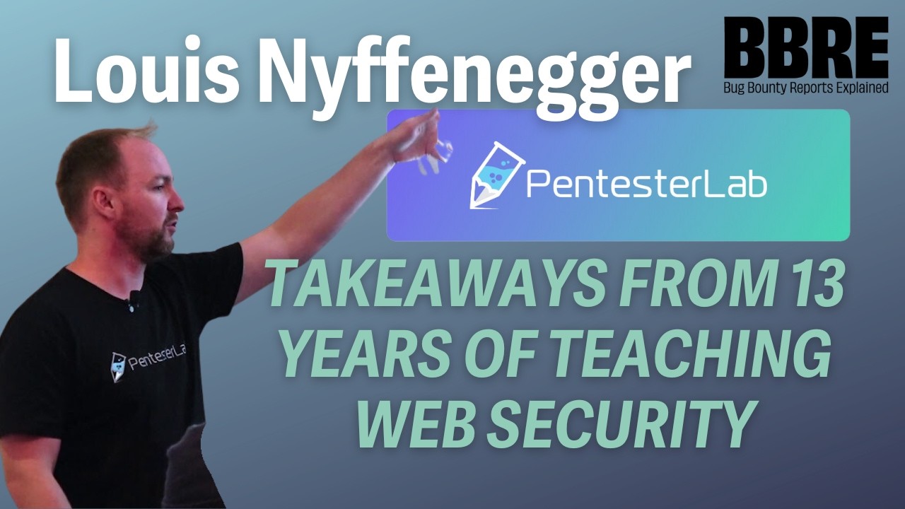 How not to get stuck when learning web security? Louis Nyffenegger from PentesterLab
