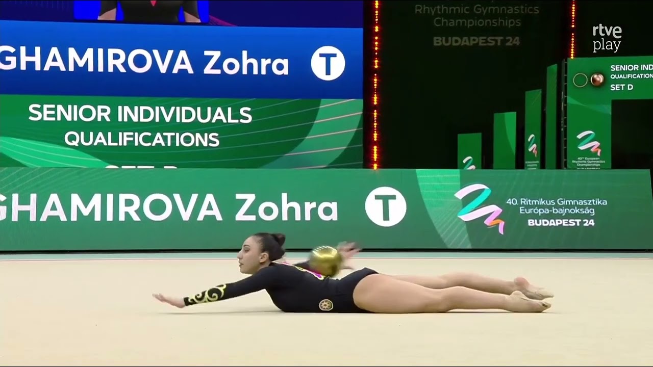 AGHAMIROVA Zohra (AZE) BALL AAQ 32,4 - ECH Budapest 2024