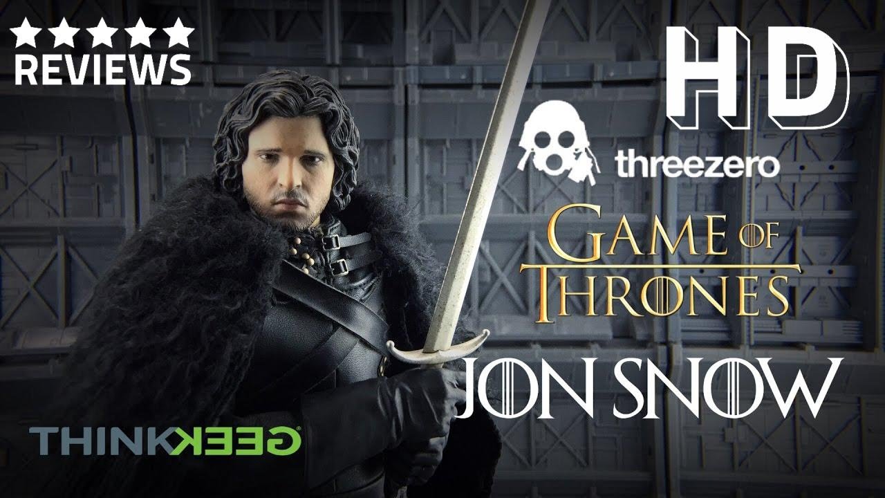 Threezero 1:6 Scale Collectible Game Of Thrones Jon Snow not Hot Toys