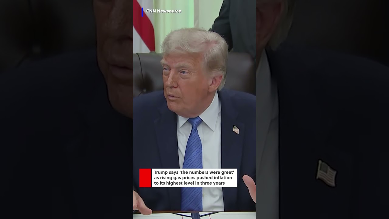 Trump on inflation numbers: 'I love it'