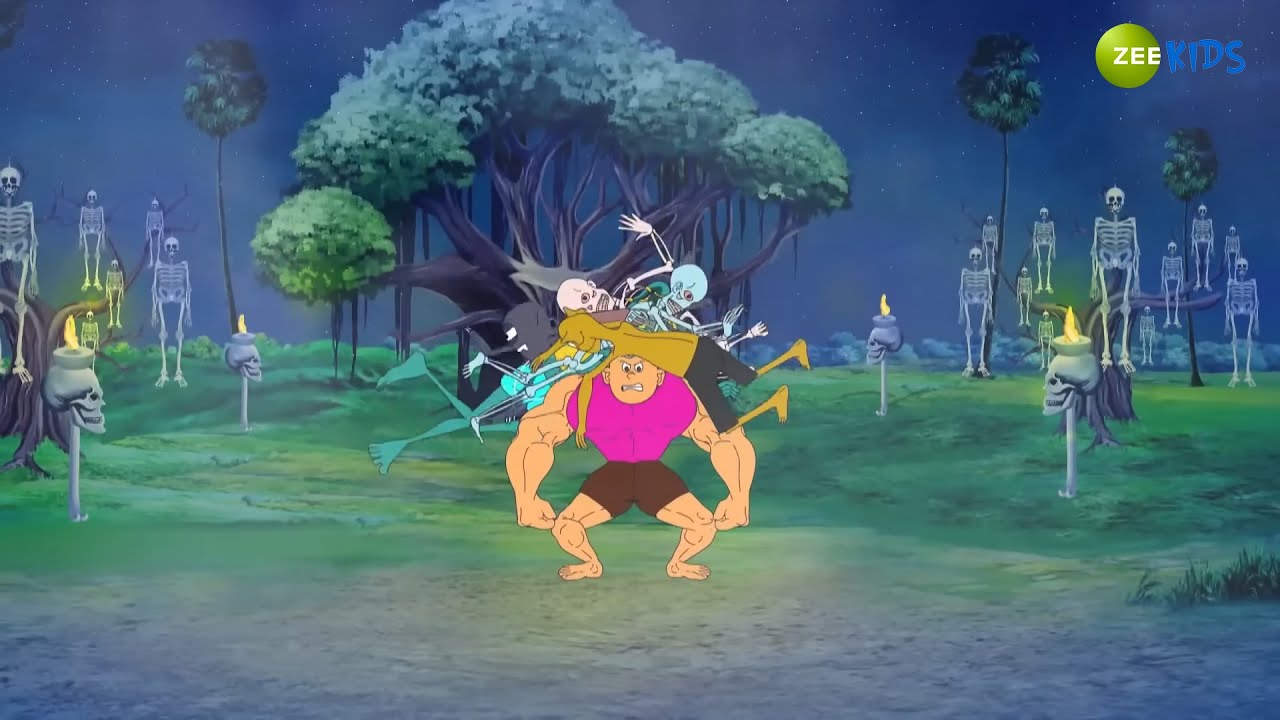 Bantul Fights With The Ghost | Bangla Cartoon for Kids | KidZ