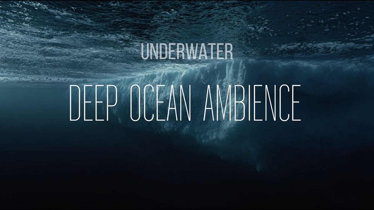 8 Hours 🌊 Deep Subglacial Ocean | Arctic Underwater Ambience for Sleep