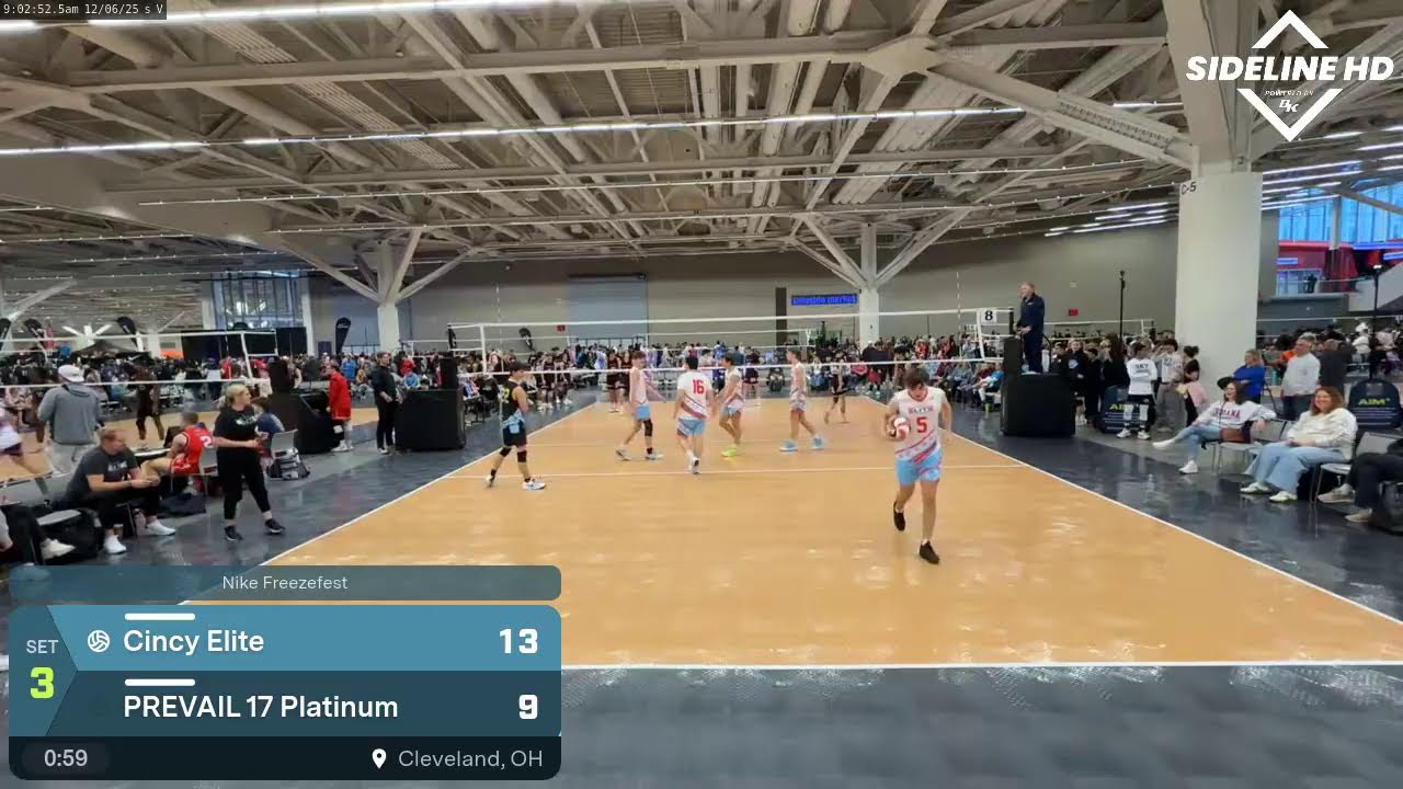 Cincy Elite @ PREVAIL 17 Platinum (2025.12.06)