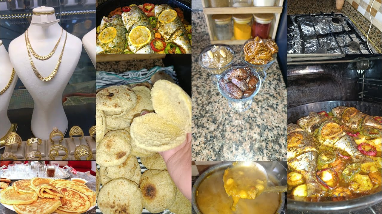 روتيني فرمضان❤️من الفطور حتى السحور 🌙ميني بطبوط ناجح 👌مخنفر لذيذ 😋مشيت عند ذهايبي 🏃‍♀️ نشوف ثمن ذهب