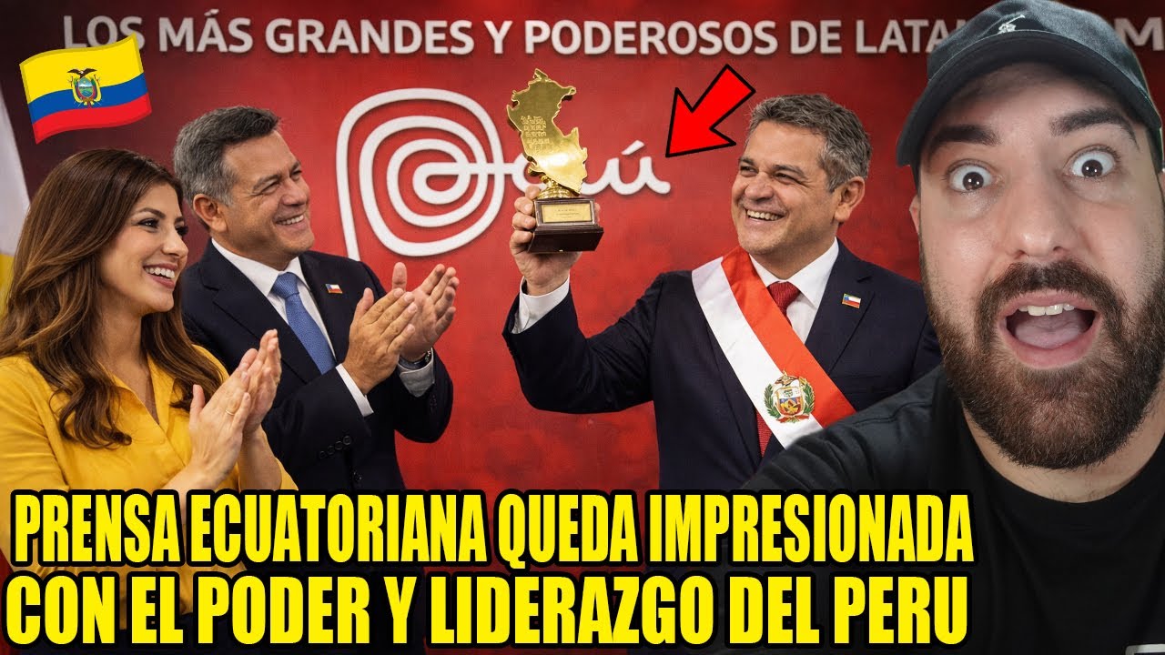 Prensa ECUATORIANA queda IMPRESIONADA con PERÚ y su GRAN PODER en LATAM!!