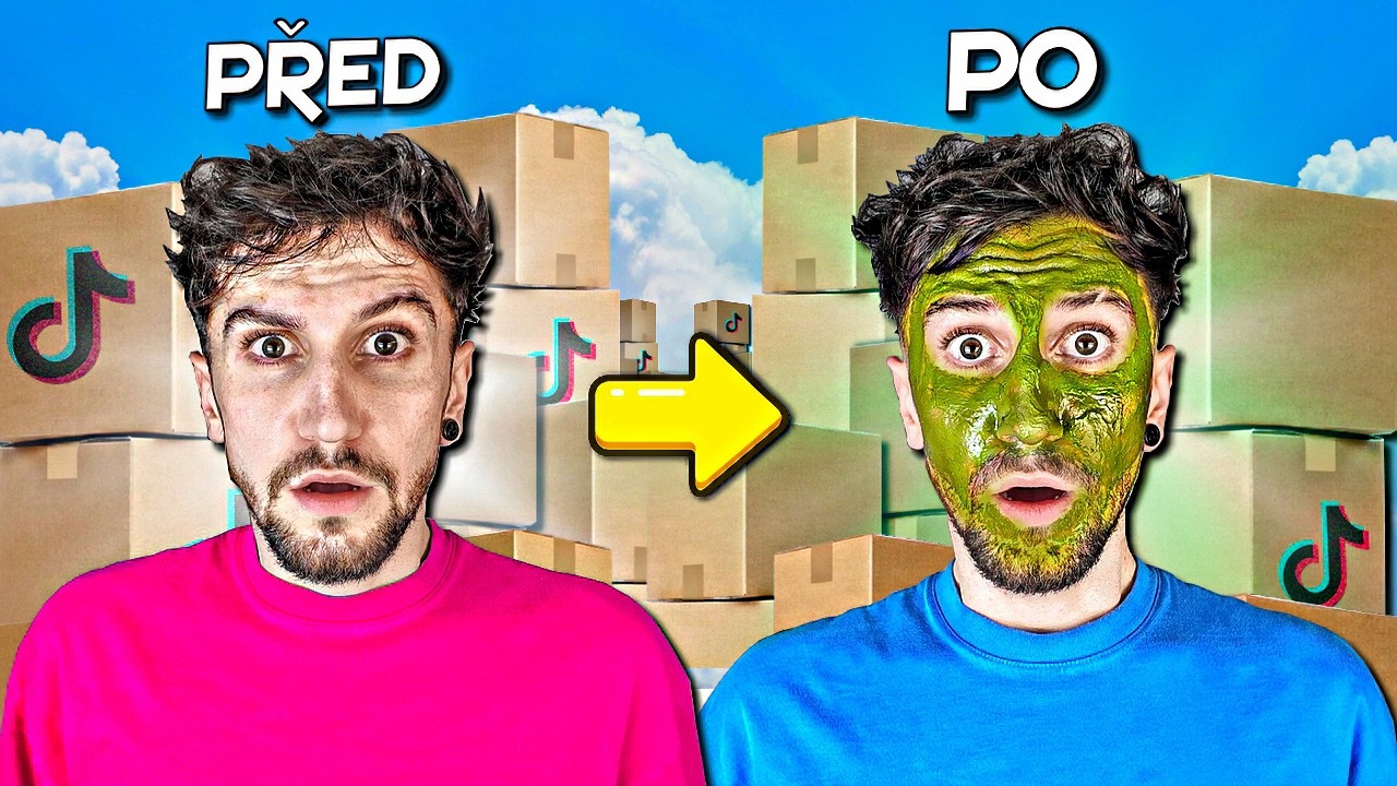 KOUPIL JSEM KAŽDOU DIVNOU REKLAMU NA TIKTOKU...