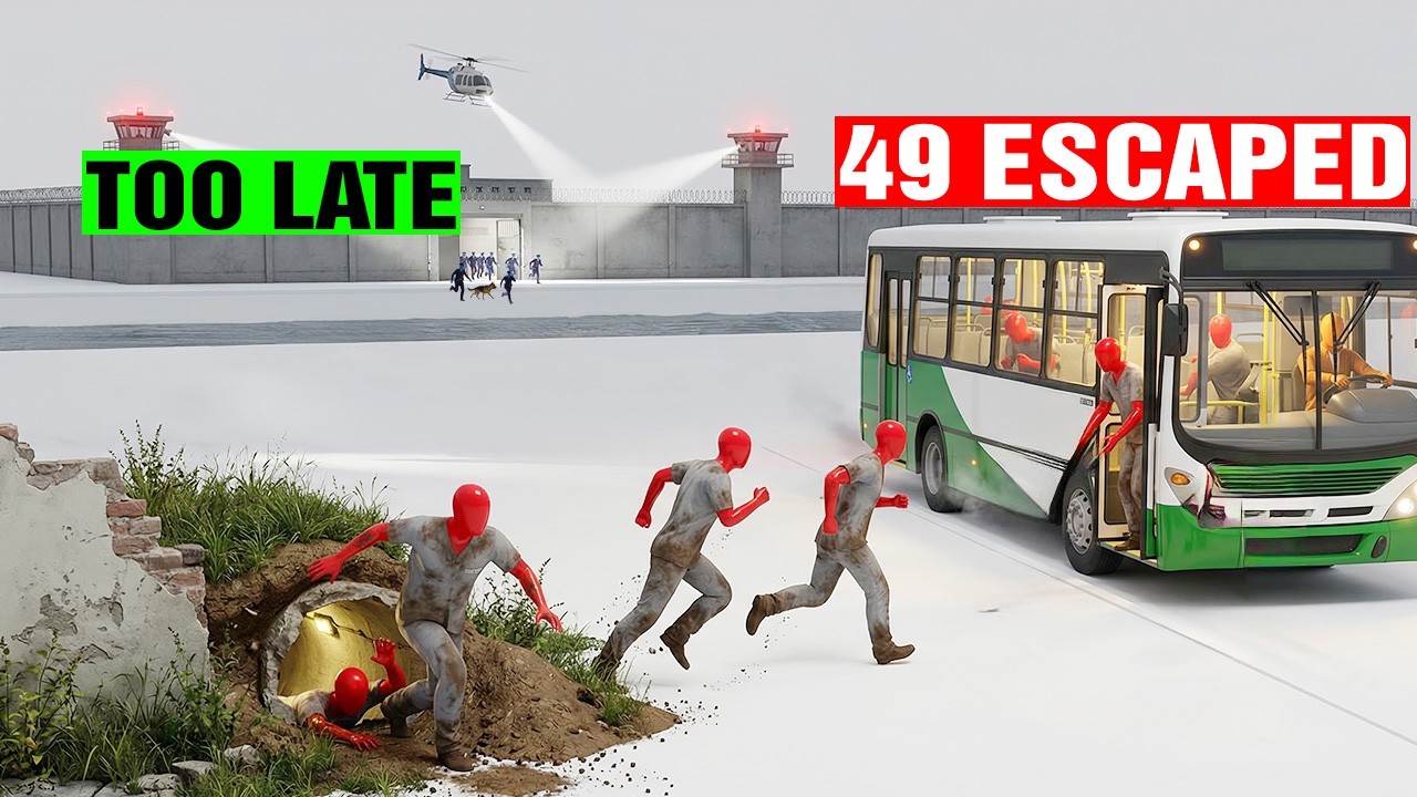 How 49 Prisoners Dug a 60-Meter Tunnel With Spoons and Vanished in One Night