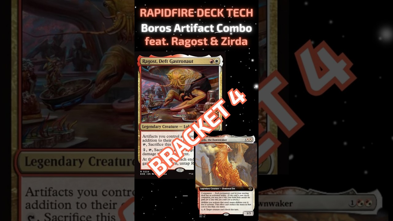 RAPIDFIRE DECK TECH for Ragost with Zirda Companion in Bracket 4 #edh #mtg #commander