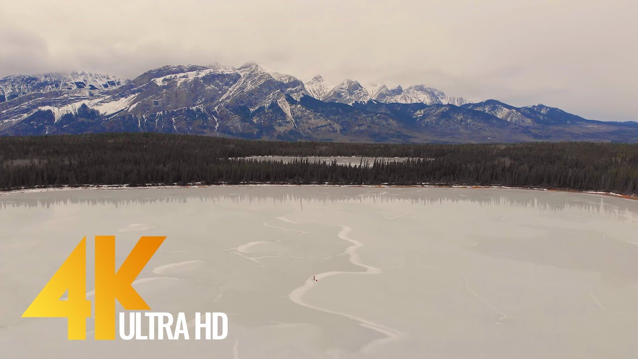 Winter in British Columbia, Canada - Aerial Cinematic Video 4K - Short Preview