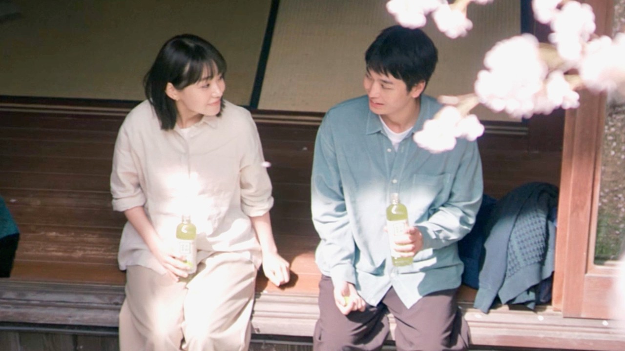 奈緒＆青木柚、伊右衛門で3年ぶり共演！楽曲は原由子「花咲く旅路」／サントリー緑茶「伊右衛門」CM撮影インタビュー