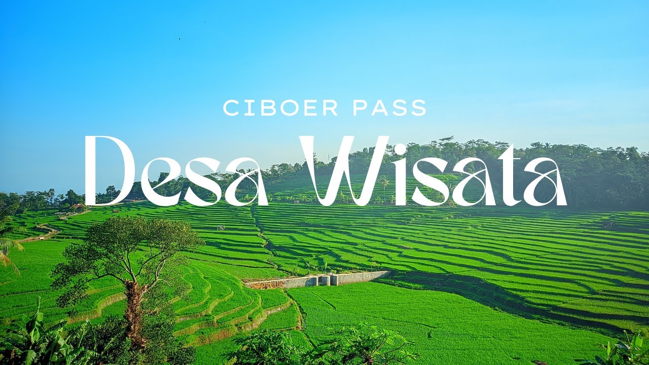 Suasana Kampung Ciboer Pass Bantaragung Desa Wisata Tersembunyi di Kaki Gunung Ciremai