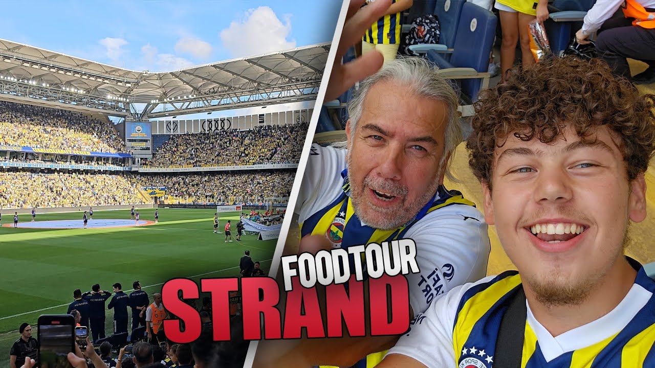 FENERBAHCE STADIUM VLOG + BESTER DÖNER IN ISTANBUL? | BerkeFood