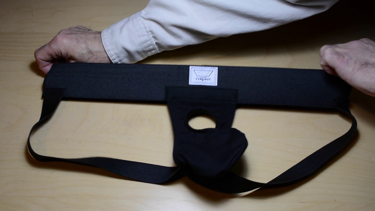 Underwear for men - Black Suspension Jock