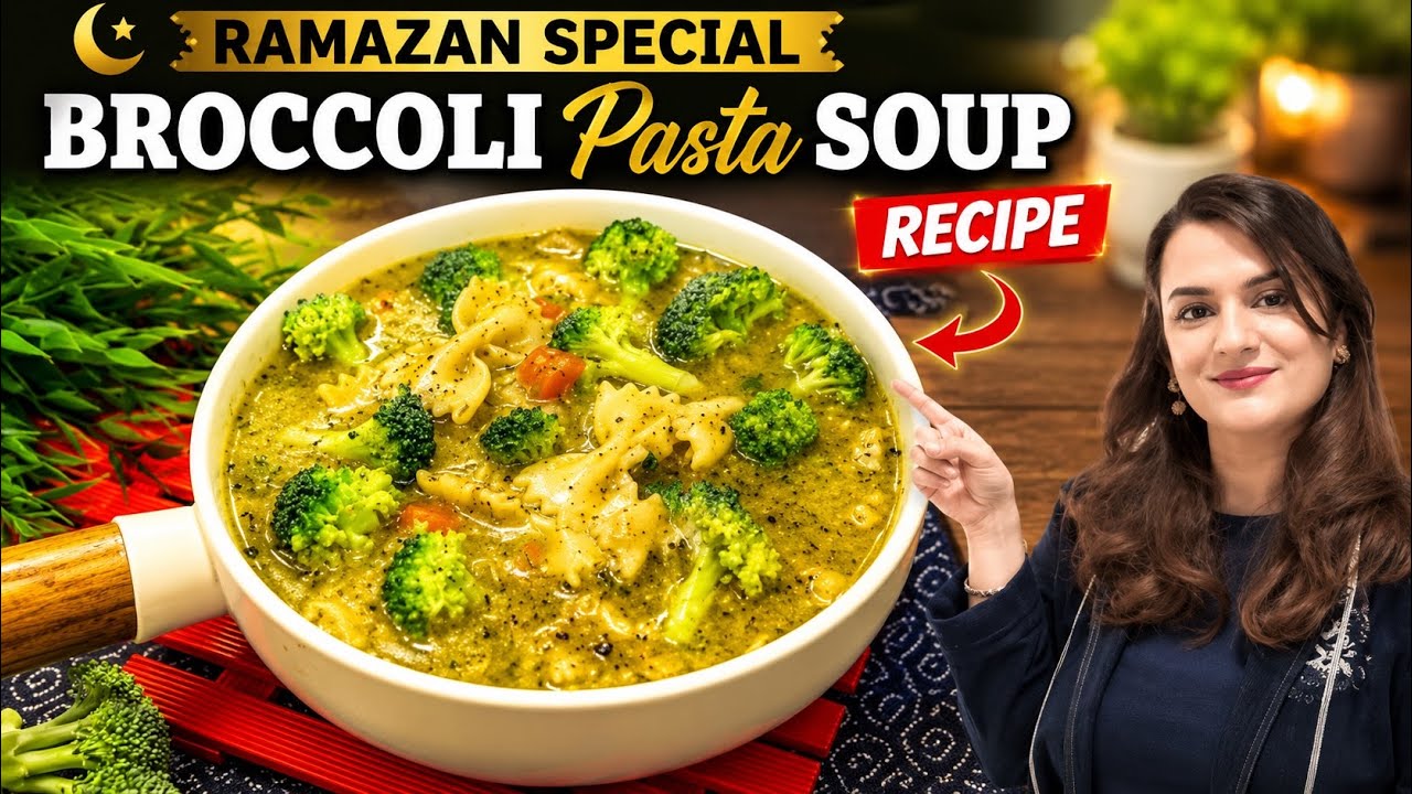 Broccoli And Oats Soup | Broccoli Soup | Broccoli Pasta Soup | Ramazan Special  | Niliz Cook Book 