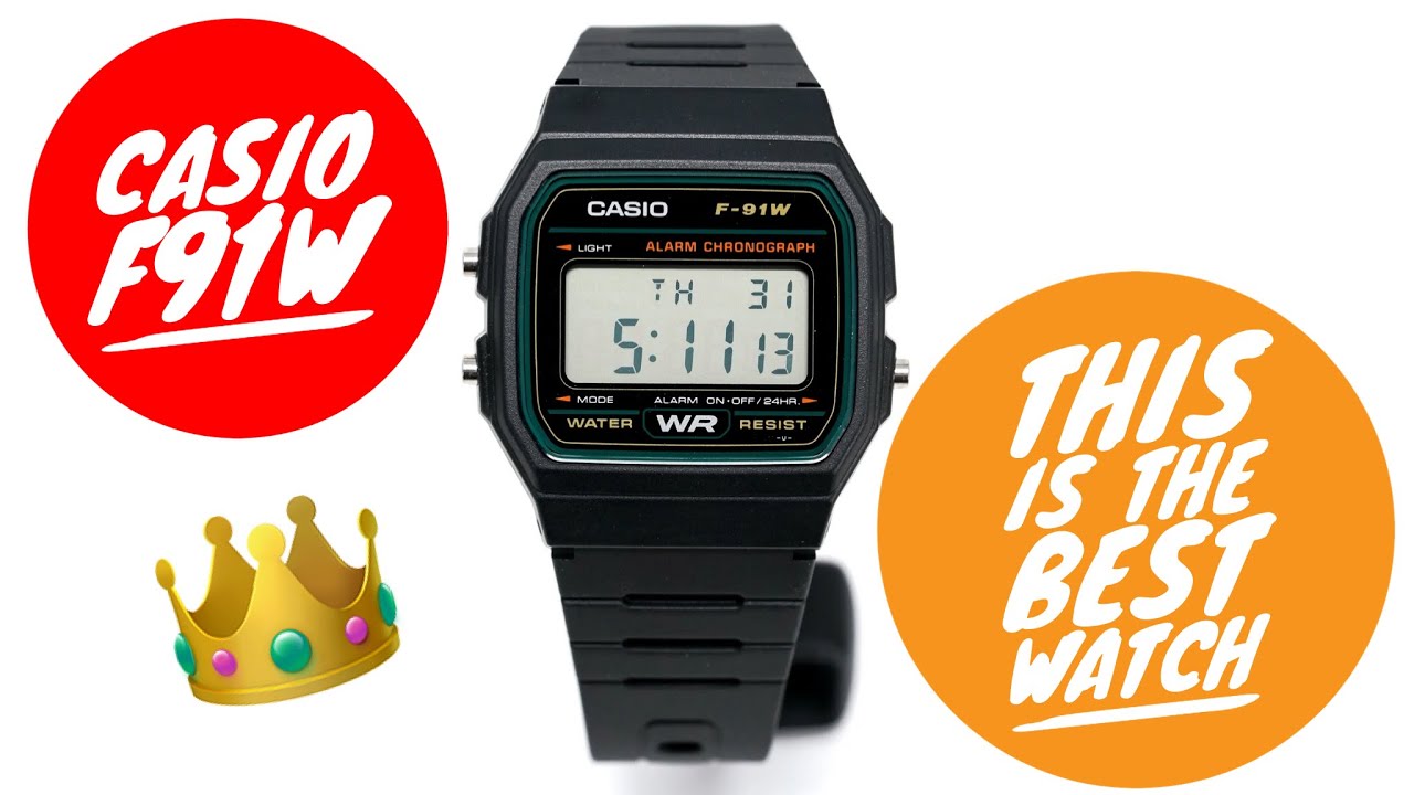 Casio F91w. ЛУЧШИЕ часы в мире!?