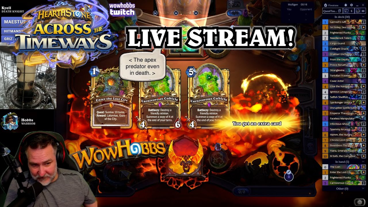 Wild Climb Continues 🔥 Hearthstone with Wowhobbs
