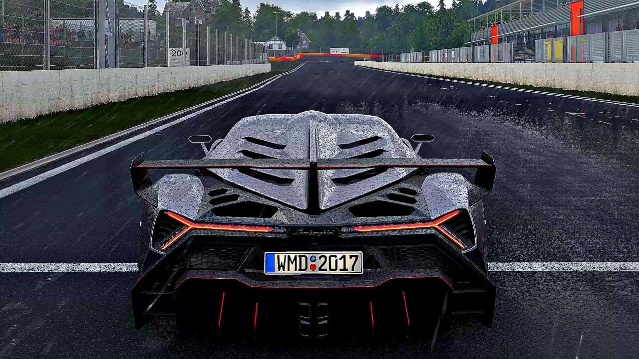 Project CARS 2 - Gameplay Lamborghini Veneno @ Spa-Francorchamps [4K 60FPS ULTRA]