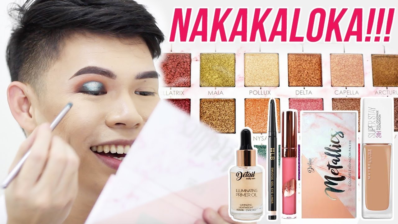 NAKAKALOKA!!! TRYING NEW DRUGSTORE AND AFFORDABLE LOCAL MAKEUP! (Philippines)