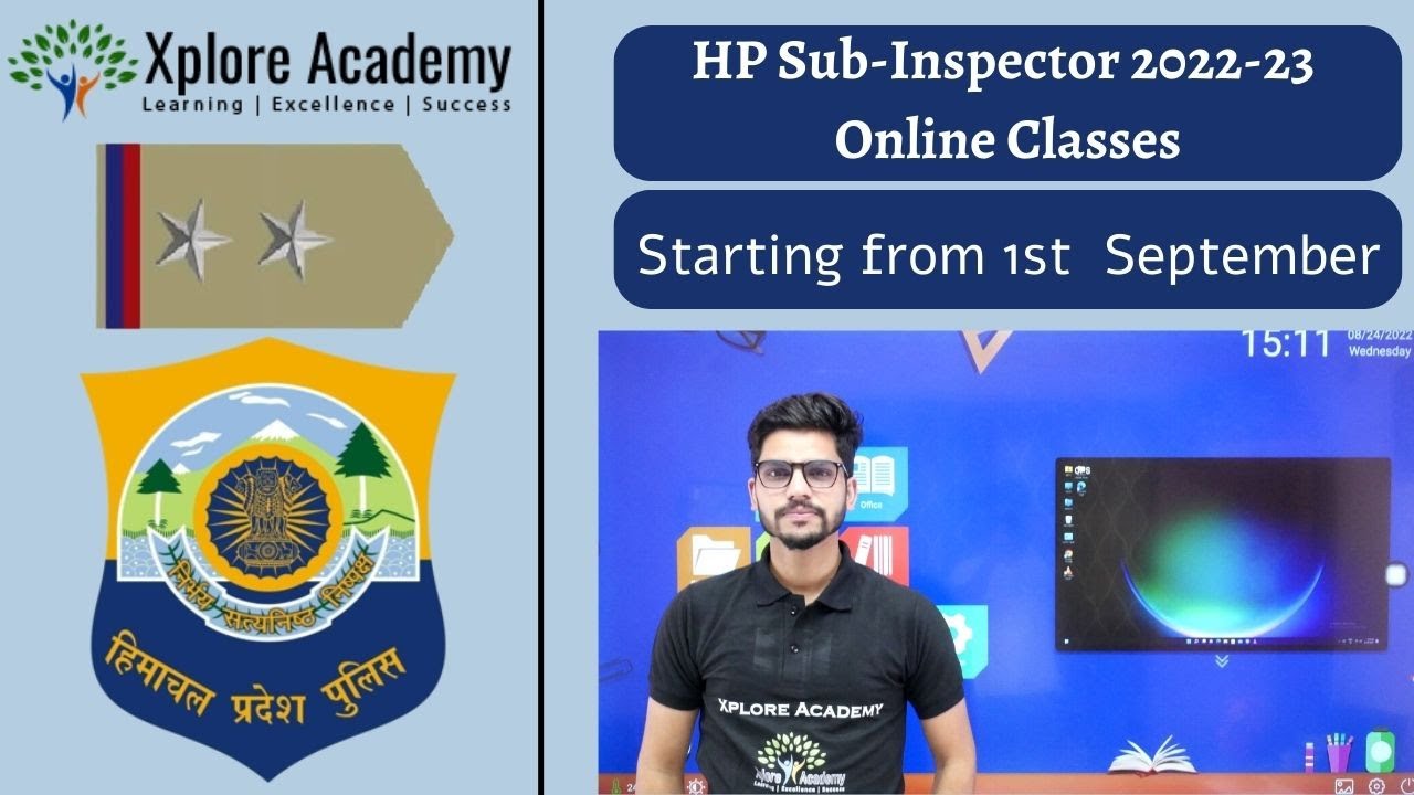 First Live Interaction || HP Sub - Inspector 2022 -23 || Starting from 01 September 2022