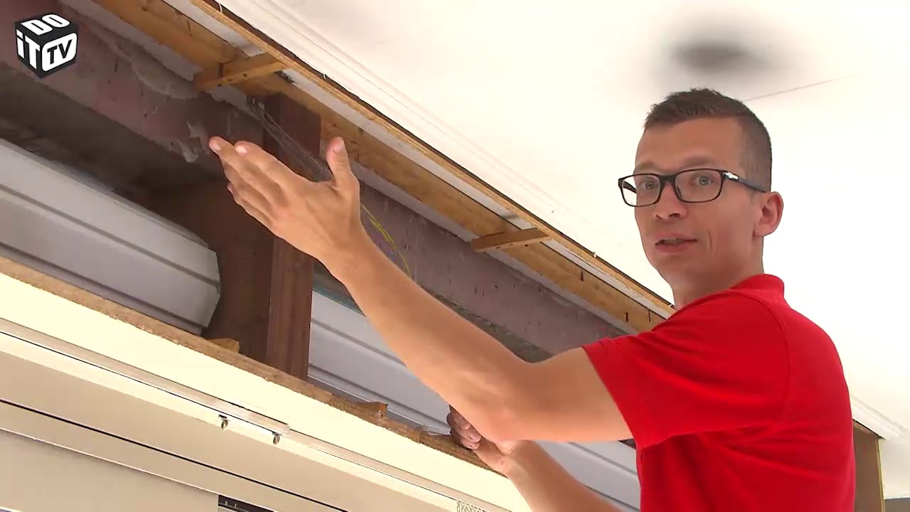 Chamberlain installatie rolluikaandrijving