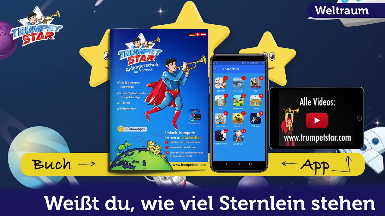 Wei&szlig;t du, wie viel Sternlein stehen - Trumpetstar