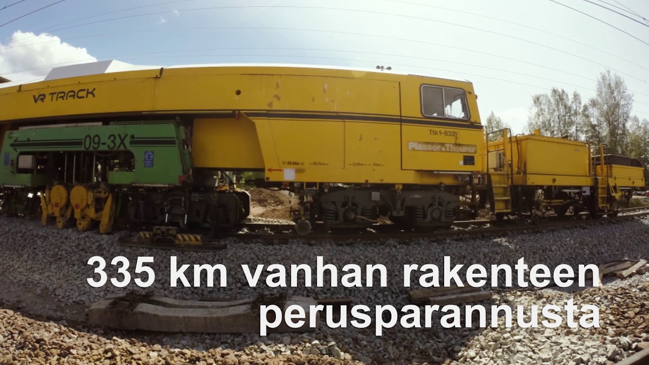 Ratahankkeen Seinäjoki-Oulu juhlavideo