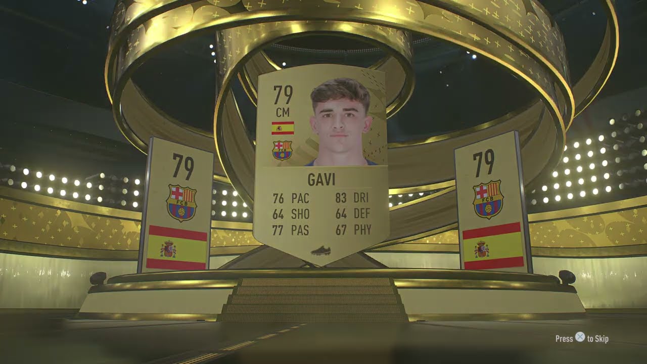 Multiple Gold packs - Gavi ! - FIFA 23 PS5 4K