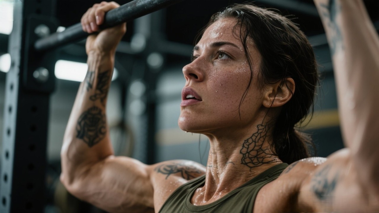 Only a Woman Training at the SEAL Gym — Until Her Neck Tattoo Revealed Her True Identity | Emotional